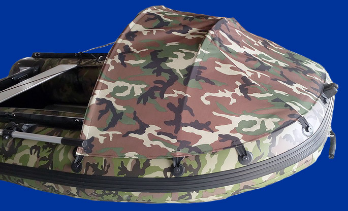 Bateau annexe pneumatique Charles Oversea camouflage 3.0cc